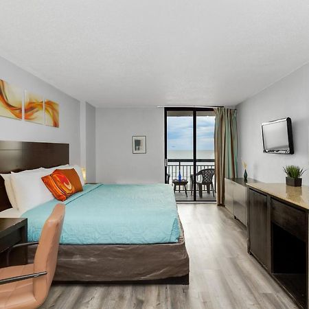 Winter Rates! Work With Breathtaking View, Direct Oceanfront Suite 413 默特尔比奇 外观 照片